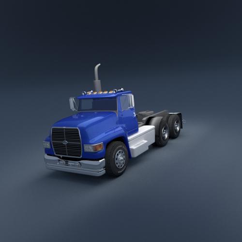 Semi Truck - cab preview image